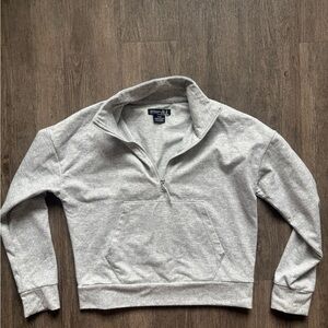 Kyodan Outdoor Gray Quarter-Zip Pullover